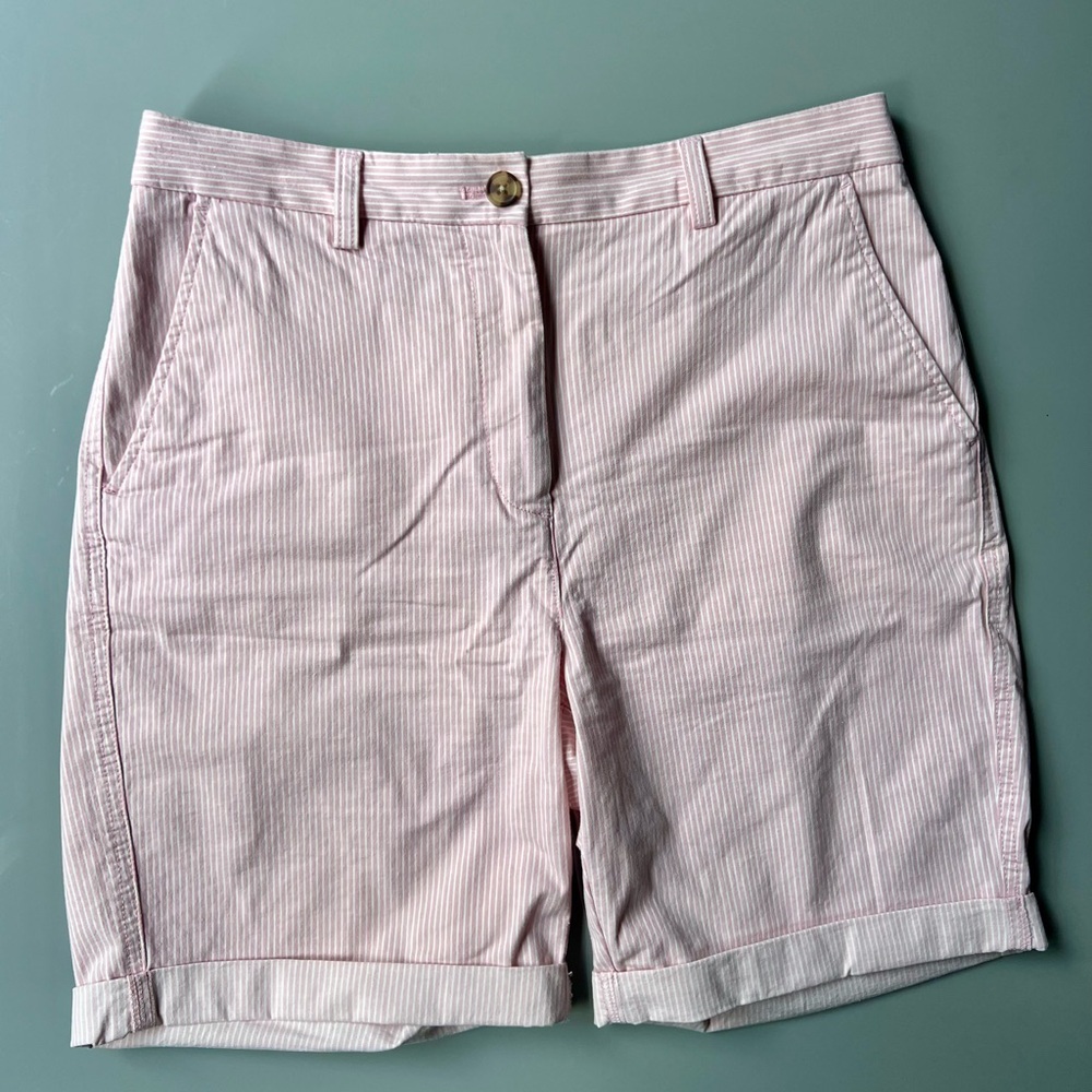 Pink Striped Women's Shorts size 6